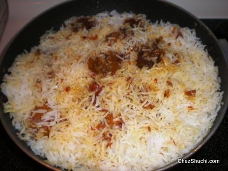 Bombay biryani is ready